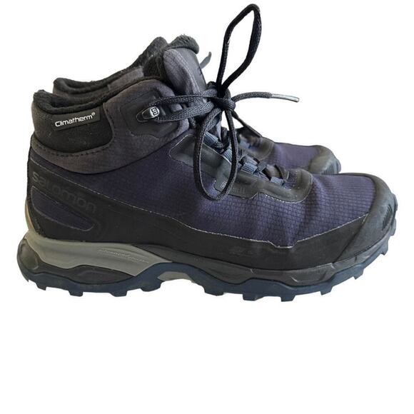 Salomon‎ Shelter CSWP Carhartt WIP W 7.5 /M 6.5 Black Phantom Gray Workwear - Picture 1 of 9